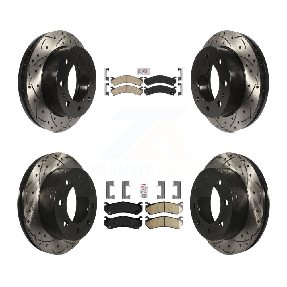 Transit Auto KDA-100883 Disc Brake Kit for 1999-2009 Chevrolet Silverado 1500 HD Classic, Chevrolet Suburban 2500, GMC Sierra 1500 HD Classic & more - Front and Rear product image