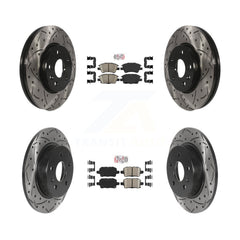 Transit Auto KDA-100884 Disc Brake Kit for 2016-2022 Chevrolet Bolt EUV, Chevrolet Bolt EV, Chevrolet Cruze & more - Front and Rear product image