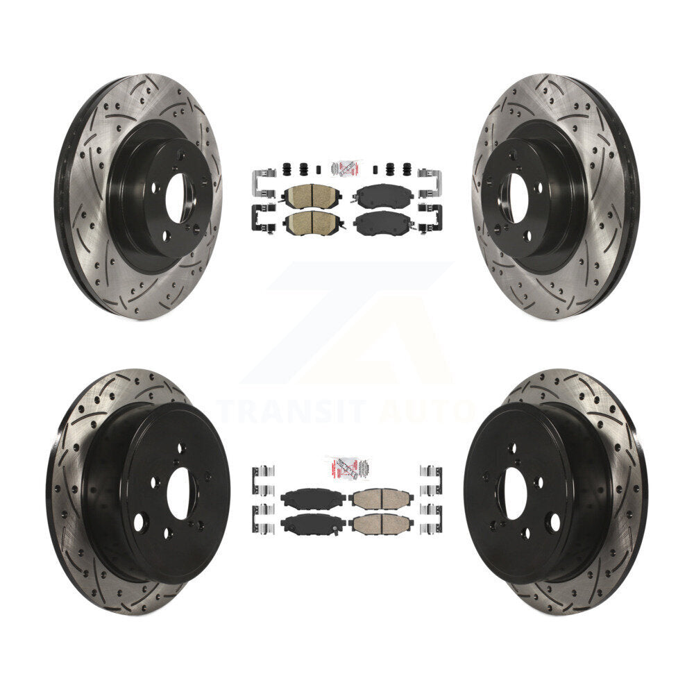 Transit Auto KDA-100890 Disc Brake Kit for 2011-2014 Subaru Impreza, Subaru Legacy, Subaru Outback & more - Front and Rear product image