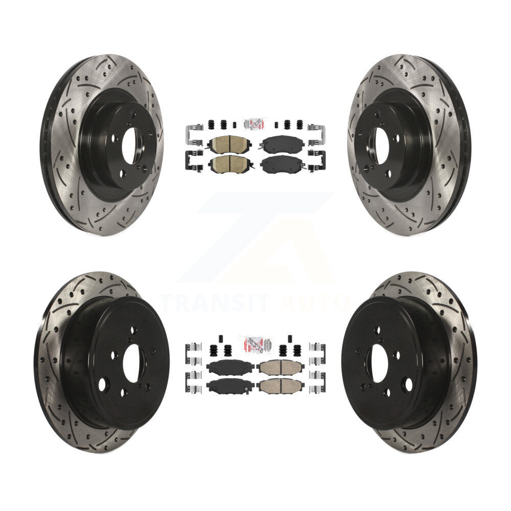 Transit Auto KDA-100891 Disc Brake Kit for 2011-2014 Subaru Impreza, Subaru Legacy, Subaru Outback & more - Front and Rear product image