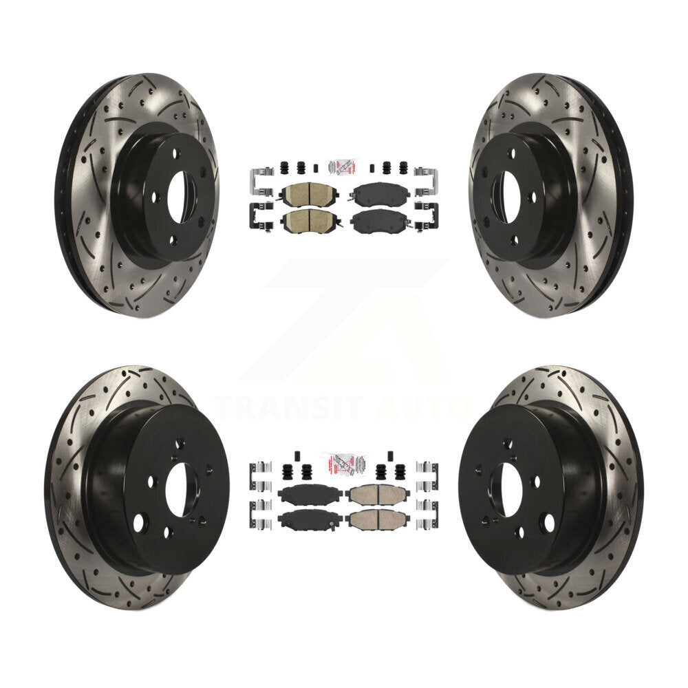 Transit Auto KDA-100896 Disc Brake Kit for 2012-2016 Subaru Impreza - Front and Rear product image