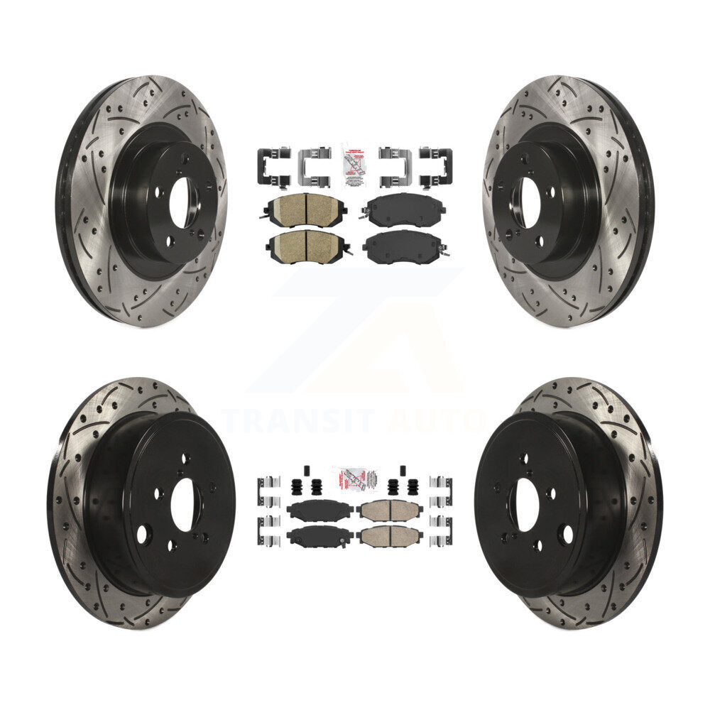 Transit Auto KDA-100898 Disc Brake Kit for 2011-2014 Subaru Impreza, Subaru Legacy, Subaru Outback & more - Front and Rear product image
