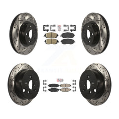 Transit Auto KDA-100902 Disc Brake Kit for 2012-2016 Subaru Impreza - Front and Rear product image