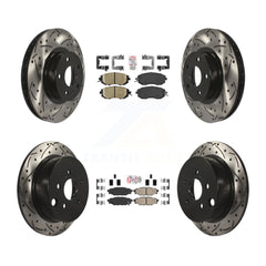 Transit Auto KDA-100903 Disc Brake Kit for 2012-2016 Subaru Impreza - Front and Rear product image