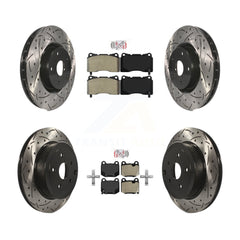 Transit Auto KDA-100904 Disc Brake Kit for 2008-2017 Subaru WRX STI, Subaru Impreza - Front and Rear product image