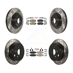 Transit Auto KDA-100908 Disc Brake Kit for 2013-2018 Subaru Crosstrek, Subaru Forester, Subaru XV Crosstrek - Front and Rear product image