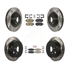 Transit Auto KDA-100909 Disc Brake Kit for 2013-2018 Subaru Crosstrek, Subaru Forester, Subaru XV Crosstrek - Front and Rear product image