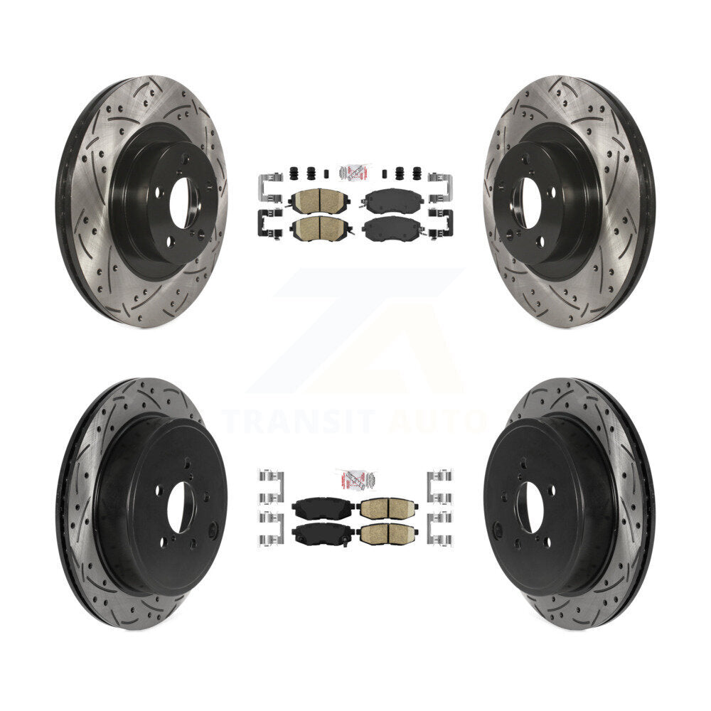Transit Auto KDA-100911 Disc Brake Kit for 2017-2023 Subaru BRZ, Toyota GR86, Toyota 86 - Front and Rear product image