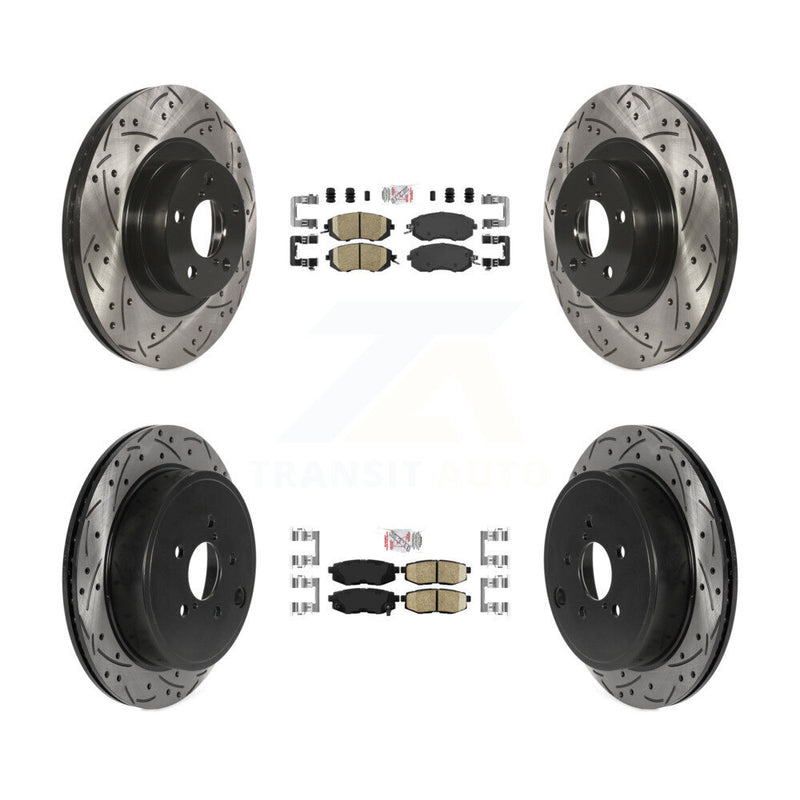 Transit Auto KDA-100911 Disc Brake Kit for 2017-2023 Subaru BRZ, Toyota GR86, Toyota 86 - Front and Rear product image