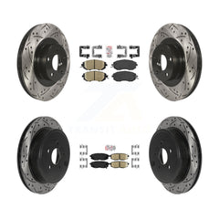 Transit Auto KDA-100912 Disc Brake Kit for 2017-2023 Subaru BRZ, Toyota GR86, Toyota 86 - Front and Rear product image