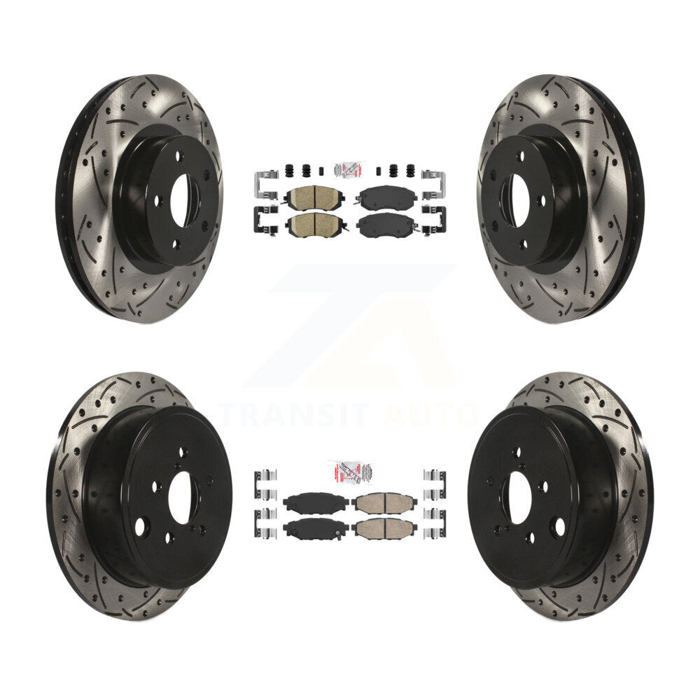 Transit Auto KDA-100913 Disc Brake Kit for 2011 Subaru Impreza - Front and Rear product image