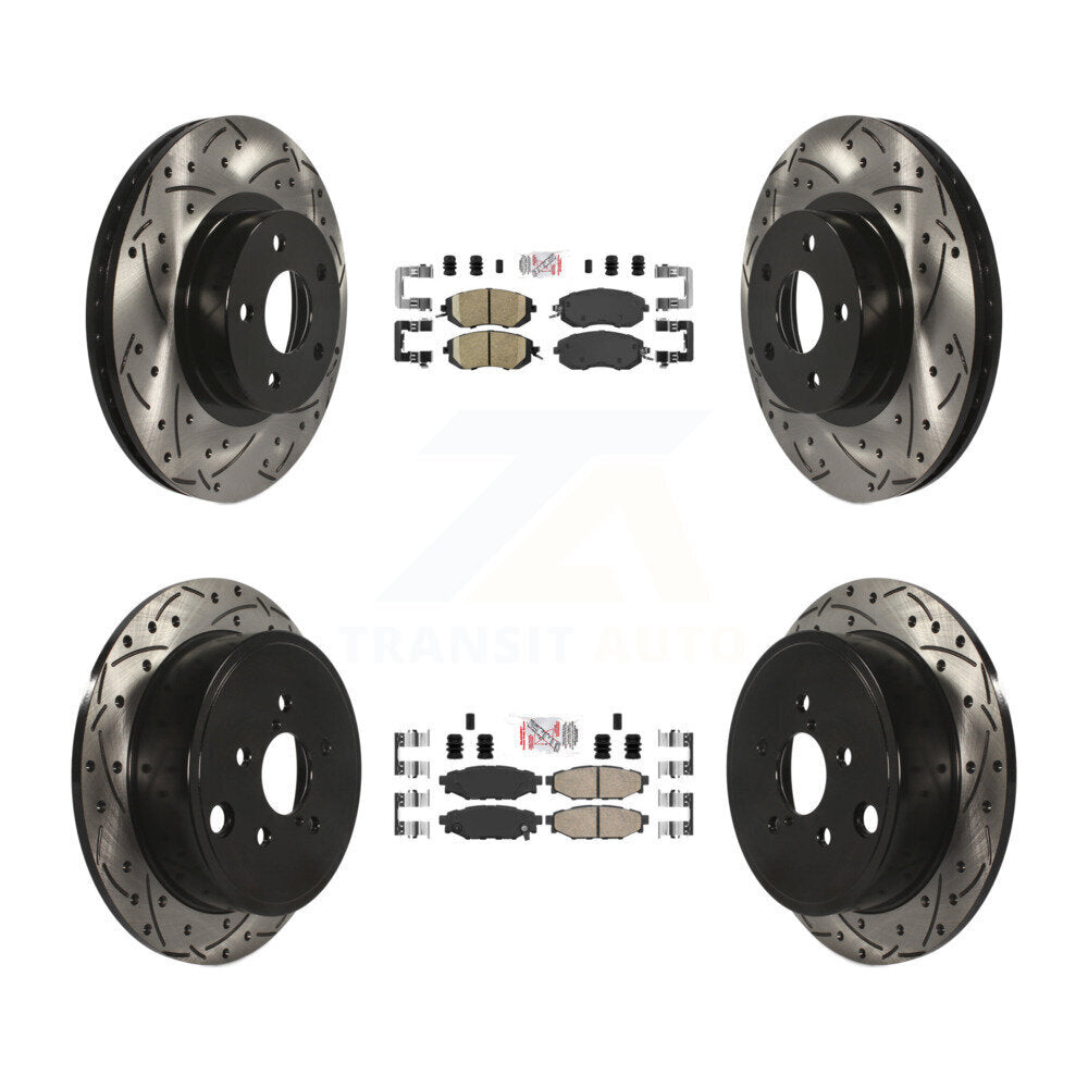 Transit Auto KDA-100914 Disc Brake Kit for 2011 Subaru Impreza - Front and Rear product image