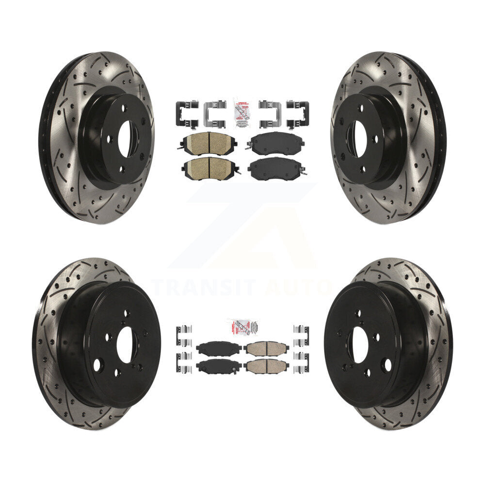 Transit Auto KDA-100915 Disc Brake Kit for 2011 Subaru Impreza - Front and Rear product image