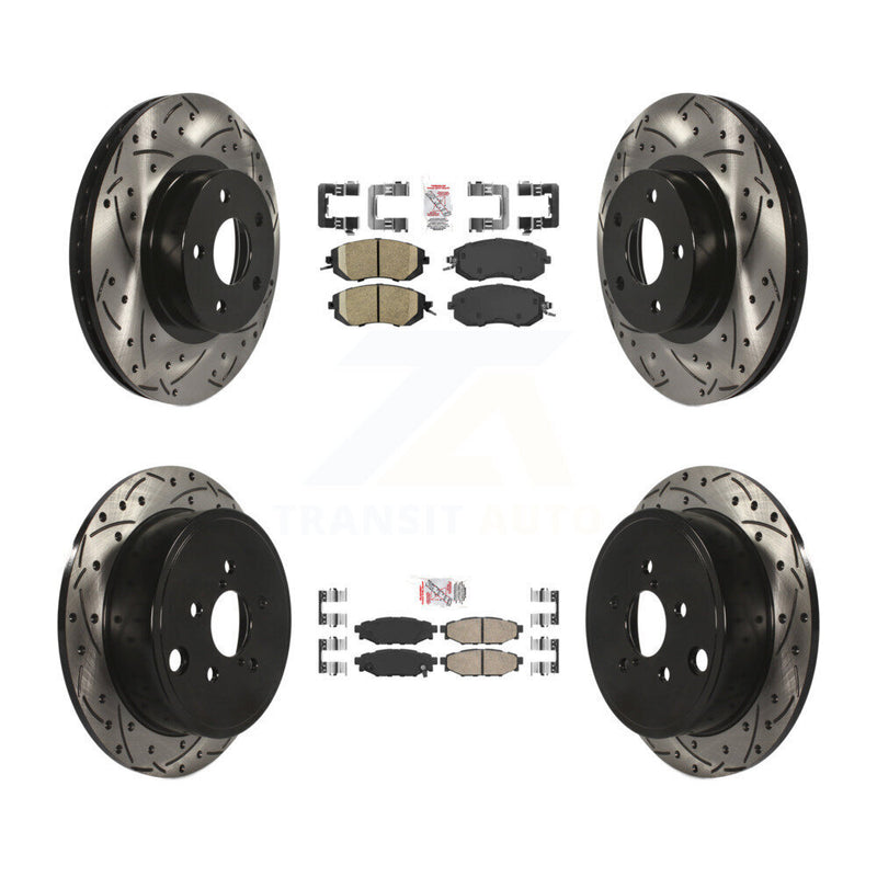 Transit Auto KDA-100915 Disc Brake Kit for 2011 Subaru Impreza - Front and Rear product image