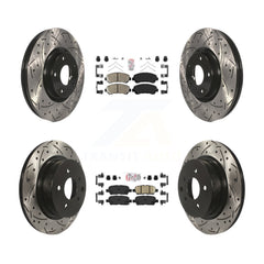 Transit Auto KDA-100917 Disc Brake Kit for 2009-2022 Nissan Maxima - Front and Rear product image
