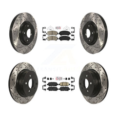 Transit Auto KDA-100919 Disc Brake Kit for 2009-2022 Nissan Maxima - Front and Rear product image