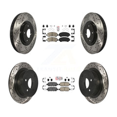 Transit Auto KDA-100925 Disc Brake Kit for 2007-2012 Nissan Sentra - Front and Rear product image
