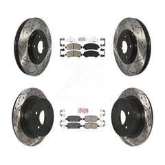 Transit Auto KDA-100928 Disc Brake Kit for 2007-2012 Nissan Sentra - Front and Rear product image