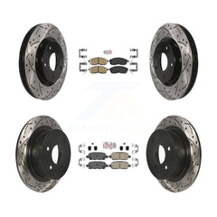 Transit Auto KDA-100931 Disc Brake Kit for 2007-2012 Nissan Sentra - Front and Rear product image