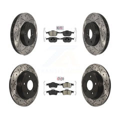 Transit Auto KDA-100942 Disc Brake Kit for 2012-2018 Ford Focus - Front and Rear product image
