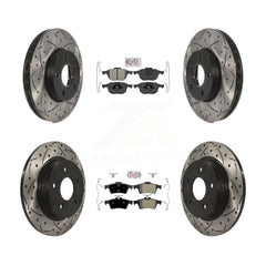 Transit Auto KDA-100943 Disc Brake Kit for 2012-2018 Ford Focus - Front and Rear product image