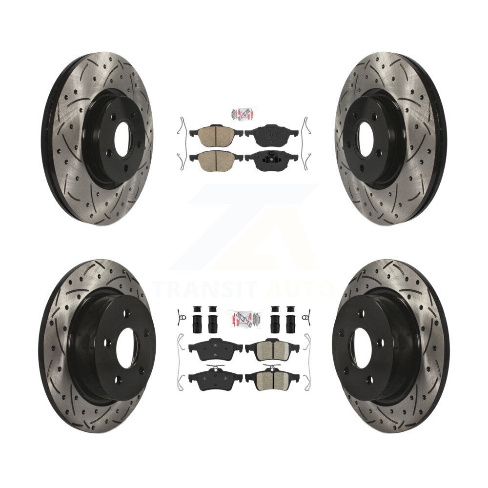 Transit Auto KDA-100944 Disc Brake Kit for 2014 Ford Transit Connect - Front and Rear product image