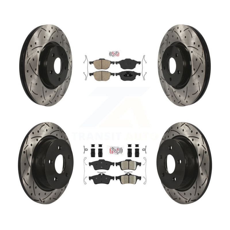 Transit Auto KDA-100944 Disc Brake Kit for 2014 Ford Transit Connect - Front and Rear product image