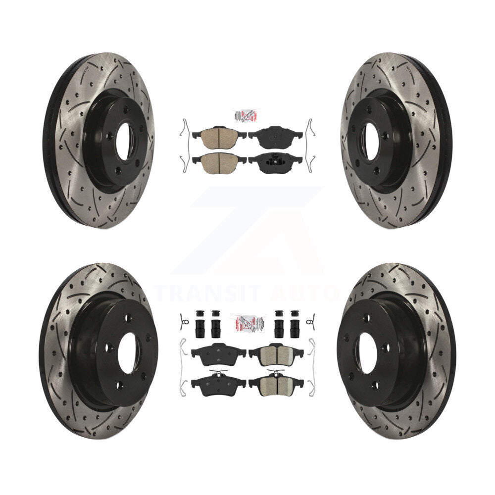 Transit Auto KDA-100945 Disc Brake Kit for 2013-2017 Ford C-Max, Ford Escape - Front and Rear product image