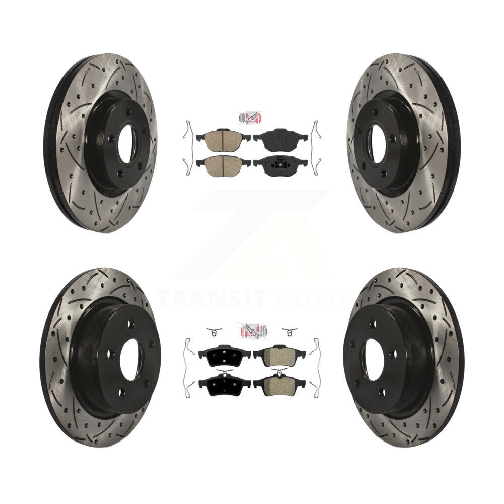 Transit Auto KDA-100949 Disc Brake Kit for 2013-2017 Ford C-Max, Ford Escape - Front and Rear product image