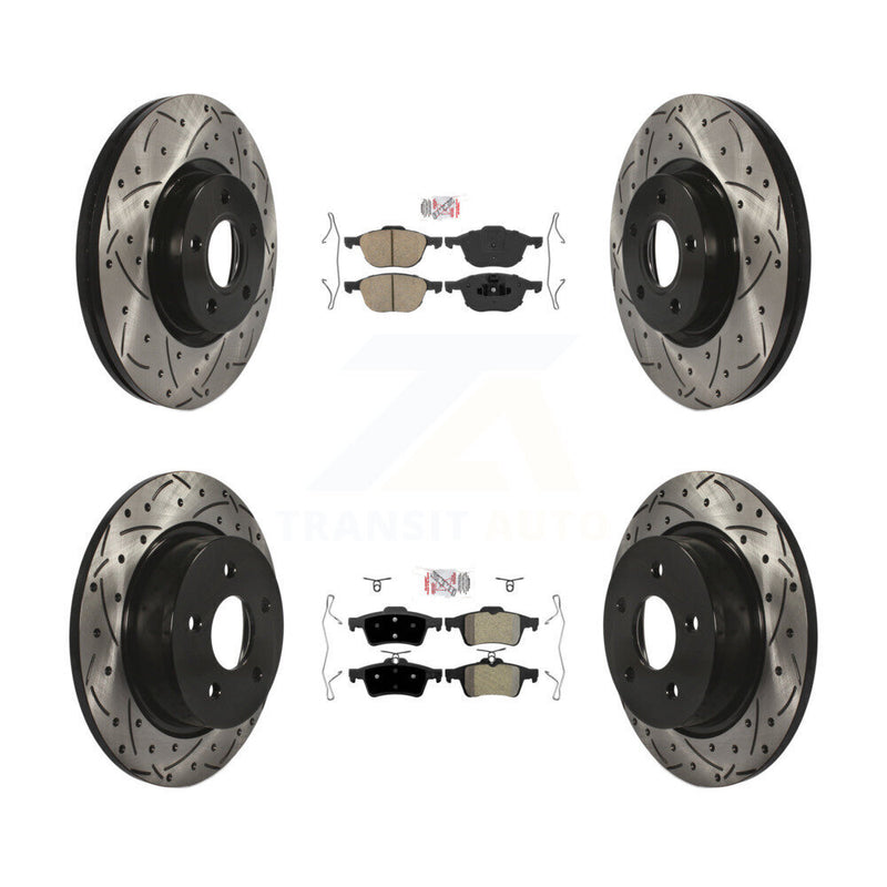 Transit Auto KDA-100949 Disc Brake Kit for 2013-2017 Ford C-Max, Ford Escape - Front and Rear product image