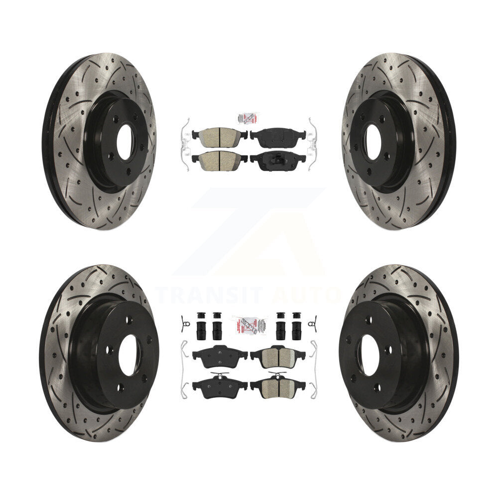 Transit Auto KDA-100950 Disc Brake Kit for 2013-2018 Ford Transit Connect, Ford Escape - Front and Rear product image