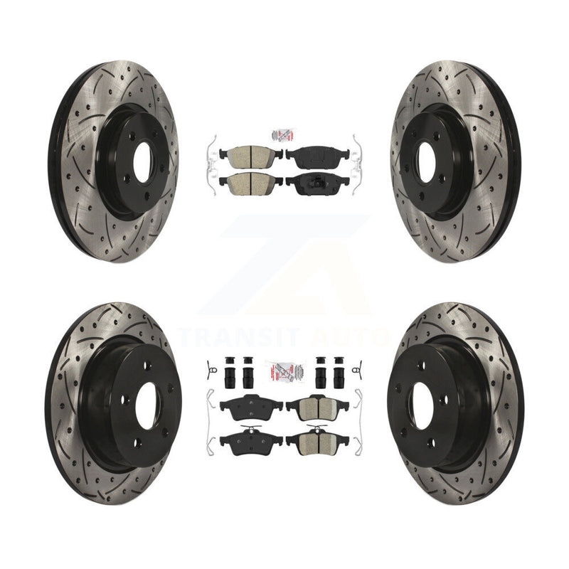 Transit Auto KDA-100950 Disc Brake Kit for 2013-2018 Ford Transit Connect, Ford Escape - Front and Rear product image