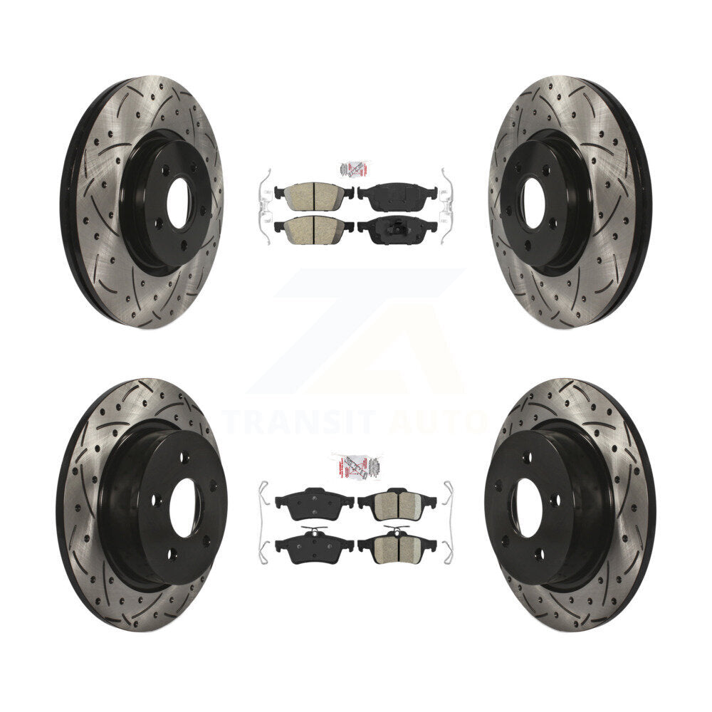 Transit Auto KDA-100951 Disc Brake Kit for 2013-2018 Ford Transit Connect, Ford Escape - Front and Rear product image