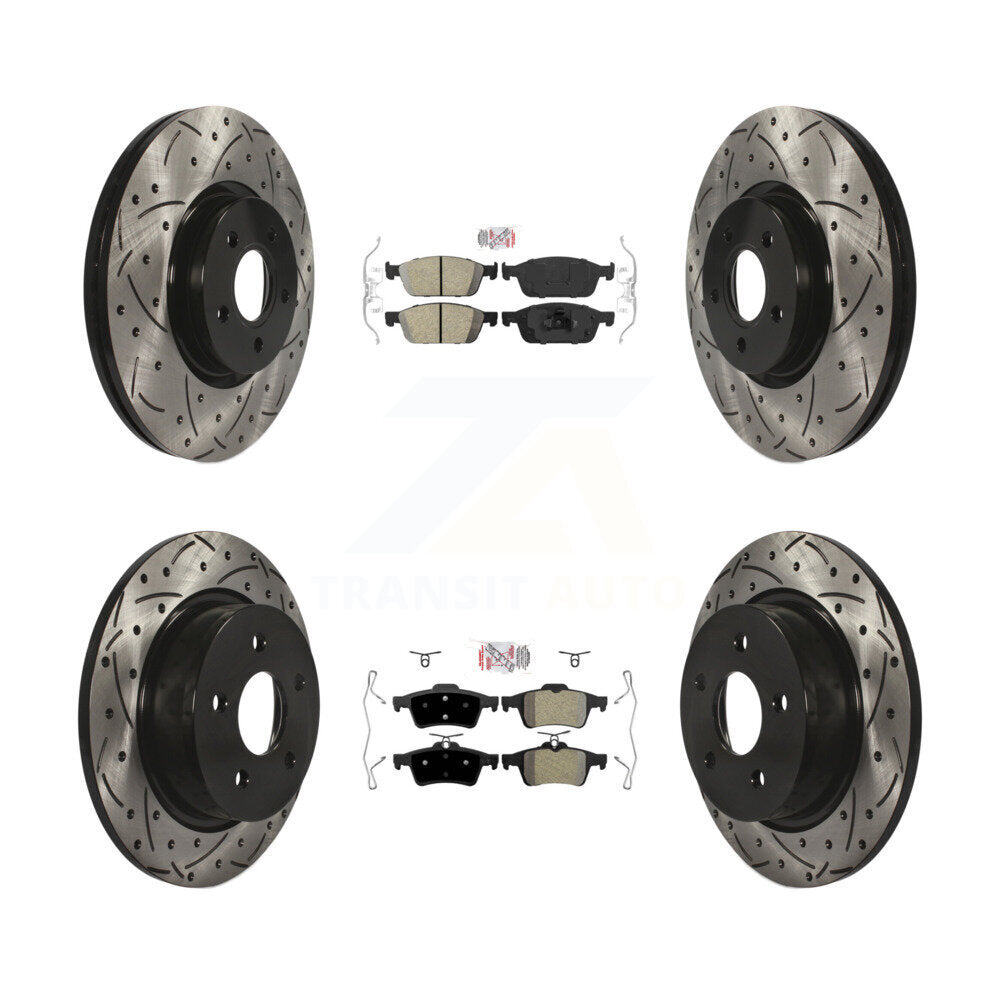 Transit Auto KDA-100952 Disc Brake Kit for 2013-2018 Ford Transit Connect, Ford Escape - Front and Rear product image