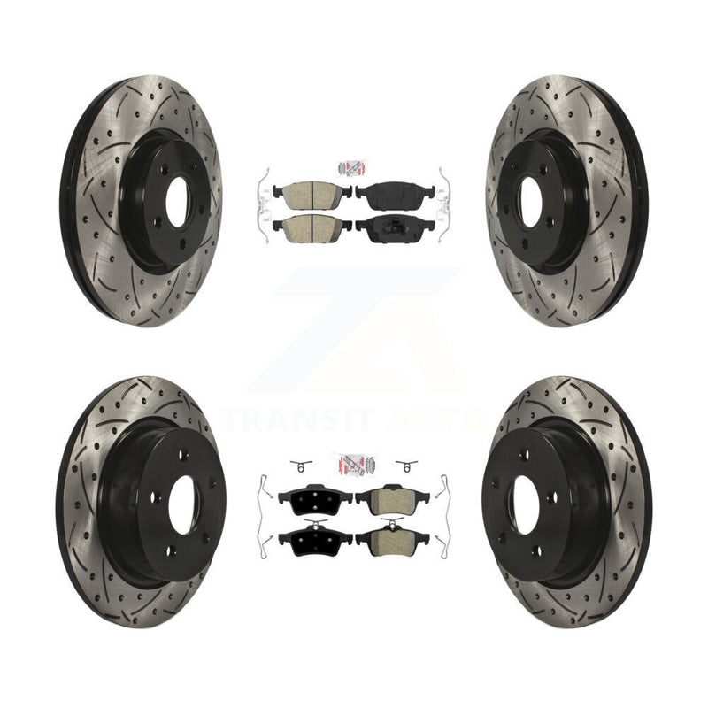 Transit Auto KDA-100952 Disc Brake Kit for 2013-2018 Ford Transit Connect, Ford Escape - Front and Rear product image