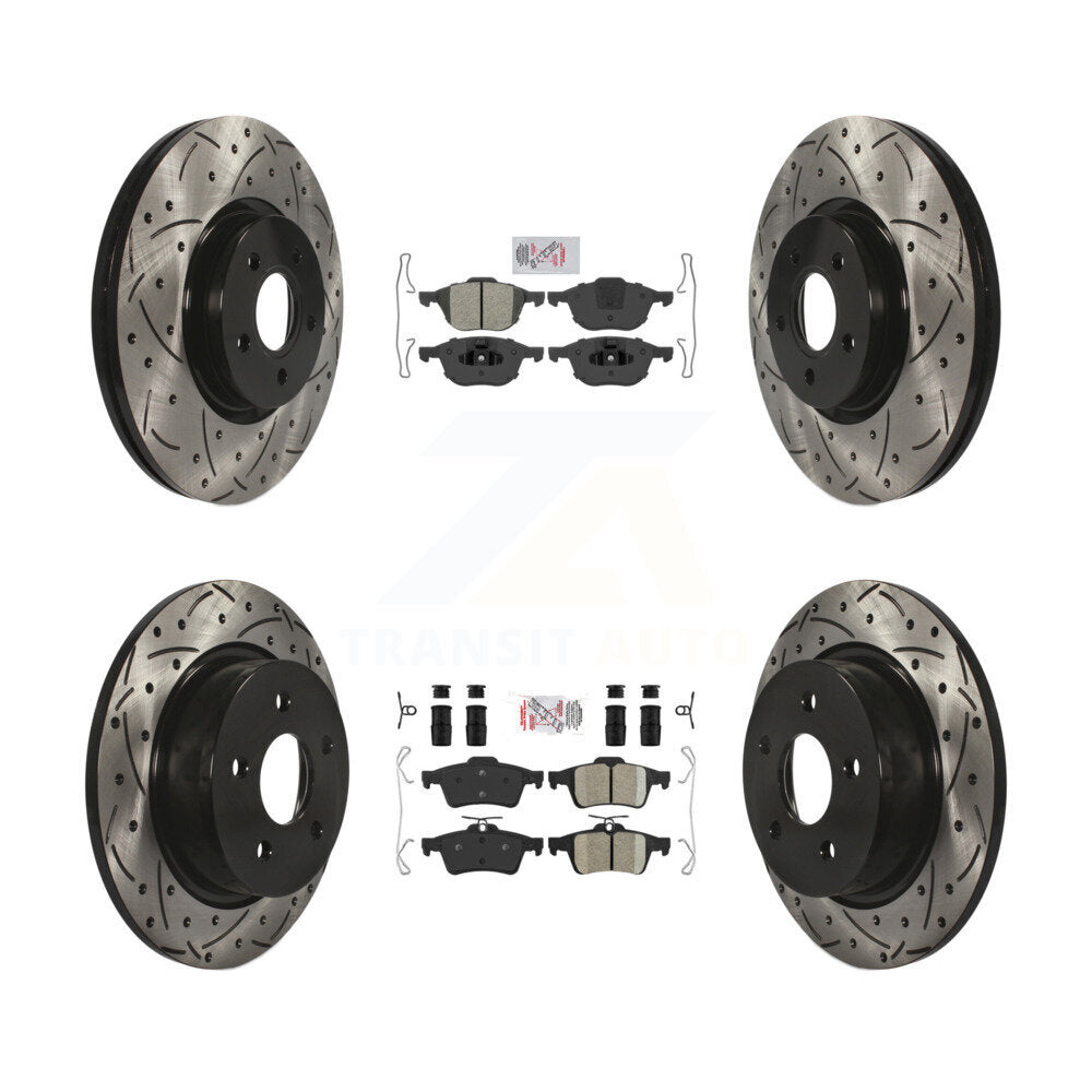 Transit Auto KDA-100953 Disc Brake Kit for 2014 Ford Transit Connect - Front and Rear product image