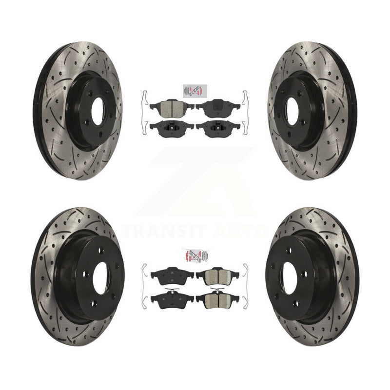 Transit Auto KDA-100955 Disc Brake Kit for 2014 Ford Transit Connect - Front and Rear product image