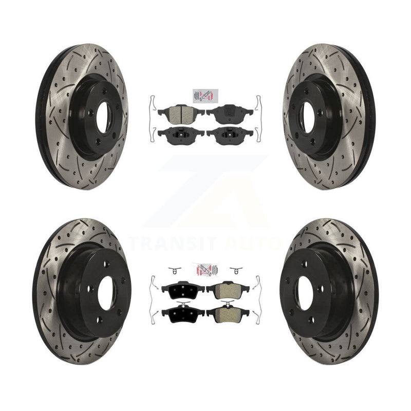 Transit Auto KDA-100958 Disc Brake Kit for 2013-2017 Ford C-Max, Ford Escape - Front and Rear product image
