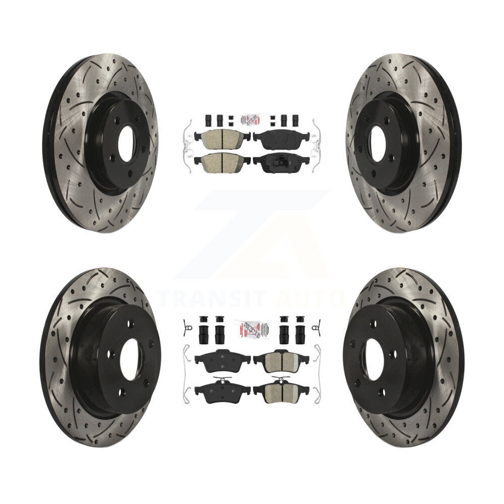 Transit Auto KDA-100959 Disc Brake Kit for 2013-2018 Ford Transit Connect, Ford Escape - Front and Rear product image