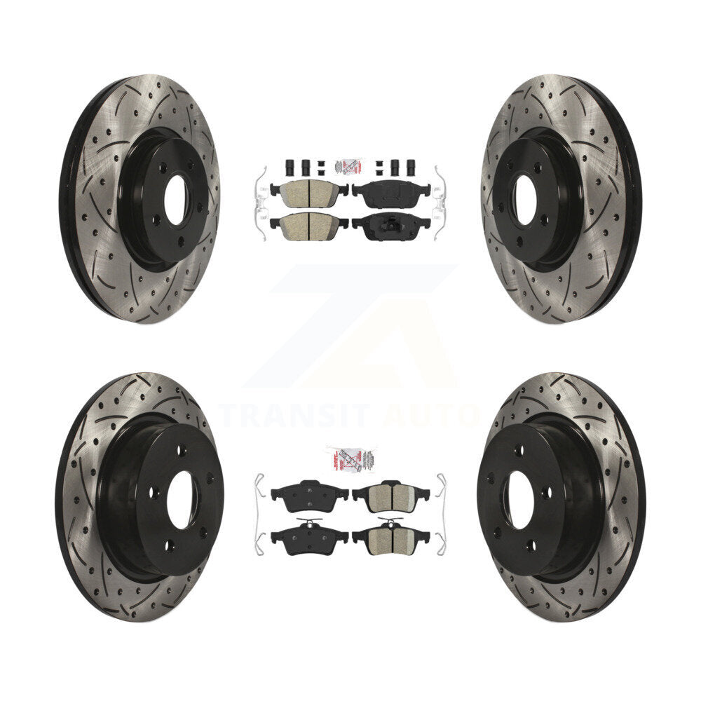 Transit Auto KDA-100960 Disc Brake Kit for 2013-2018 Ford Transit Connect, Ford Escape - Front and Rear product image