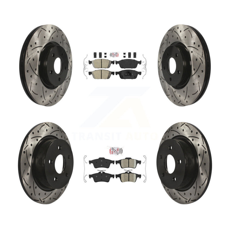 Transit Auto KDA-100960 Disc Brake Kit for 2013-2018 Ford Transit Connect, Ford Escape - Front and Rear product image
