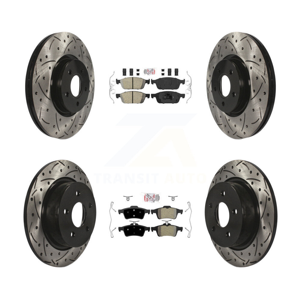 Transit Auto KDA-100961 Disc Brake Kit for 2013-2018 Ford Transit Connect, Ford Escape - Front and Rear product image