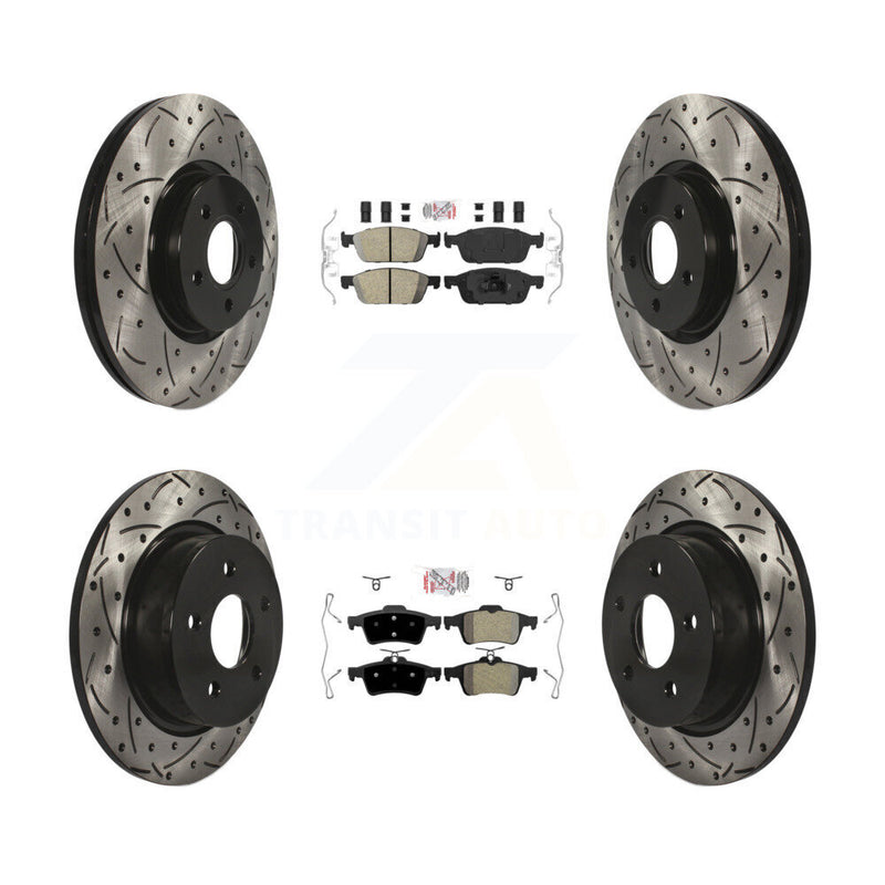 Transit Auto KDA-100961 Disc Brake Kit for 2013-2018 Ford Transit Connect, Ford Escape - Front and Rear product image
