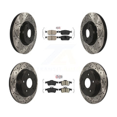 Transit Auto KDA-100963 Disc Brake Kit for 2013-2018 Ford Focus - Front and Rear product image