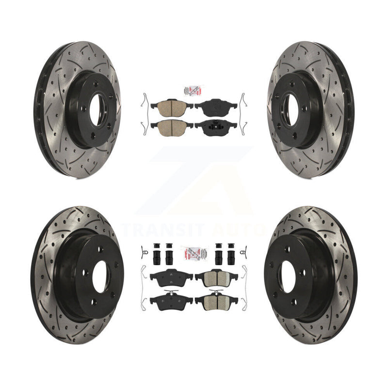 Transit Auto KDA-100965 Disc Brake Kit for 2013-2018 Ford C-Max - Front and Rear product image