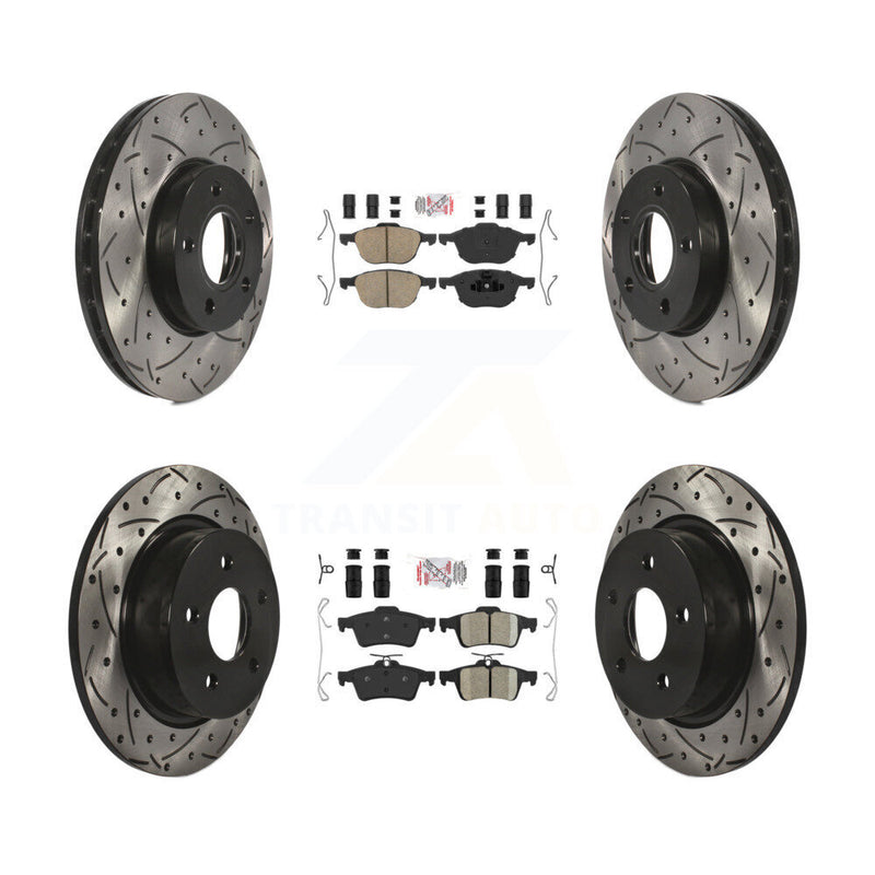 Transit Auto KDA-100969 Disc Brake Kit for 2013-2018 Ford C-Max - Front and Rear product image