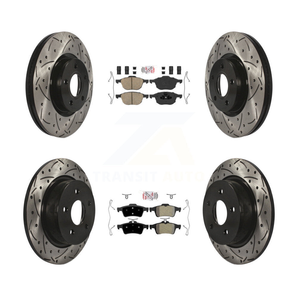 Transit Auto KDA-100972 Disc Brake Kit for 2013-2017 Ford C-Max, Ford Escape - Front and Rear product image