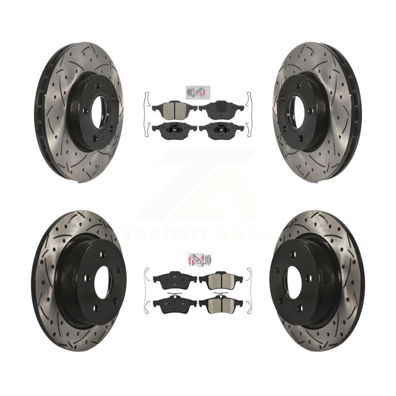Transit Auto KDA-100975 Disc Brake Kit for 2013-2018 Ford C-Max - Front and Rear product image