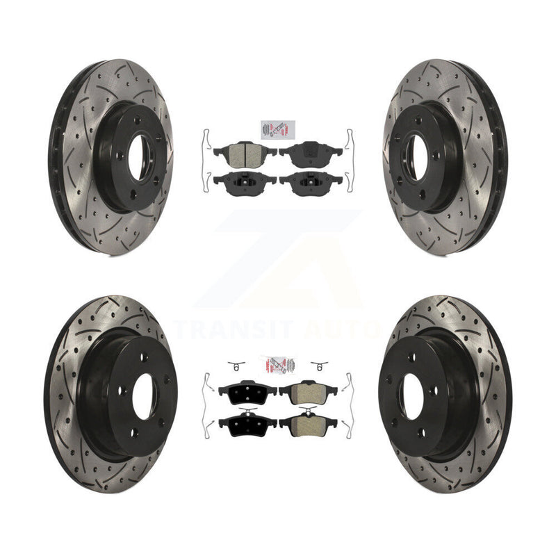 Transit Auto KDA-100976 Disc Brake Kit for 2013-2018 Ford C-Max - Front and Rear product image