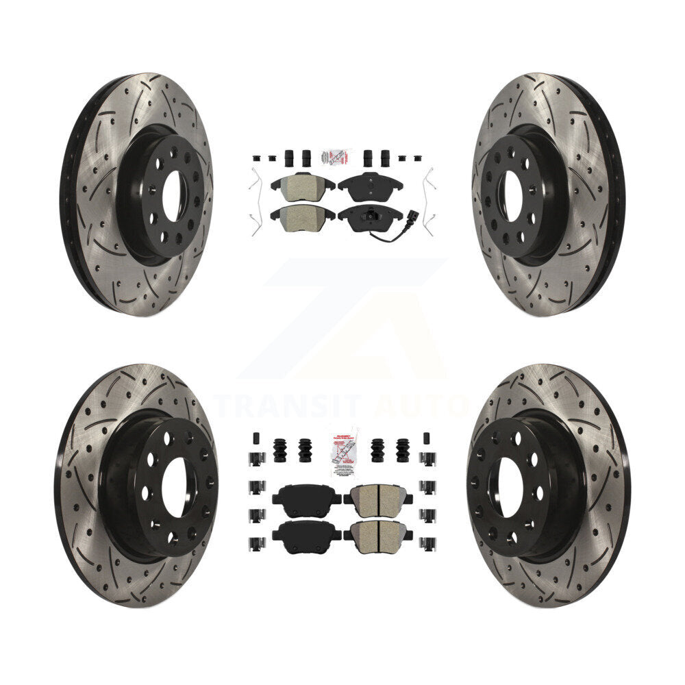 Transit Auto KDA-101010 Disc Brake Kit for 2011-2015 Volkswagen Beetle, Volkswagen GTI - Front and Rear product image